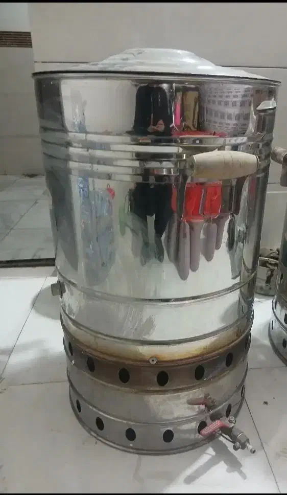 سماور ۱۲۰ لیتری|سماور، چایساز، قهوهساز|آبگرم, |دیوار