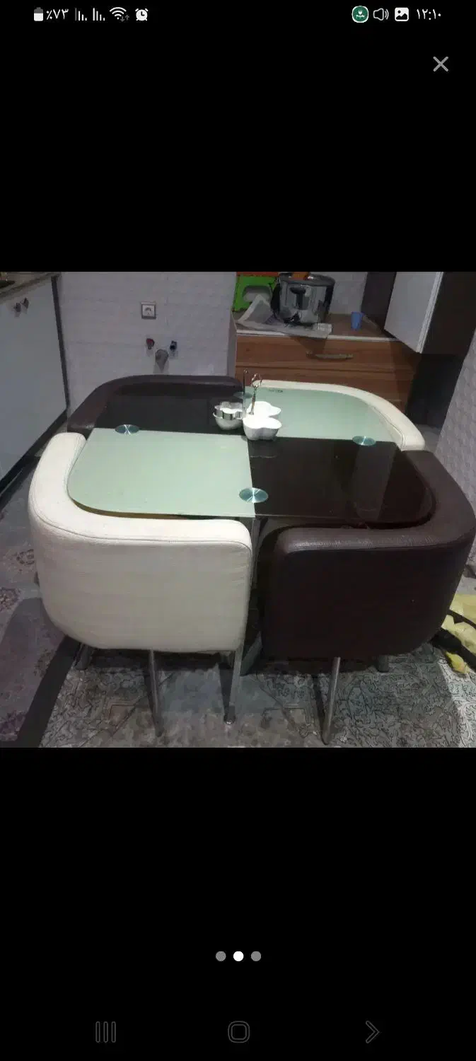 ناهار خوری ۴ نفره|میز و صندلی غذاخوری|فلاورجان, |دیوار