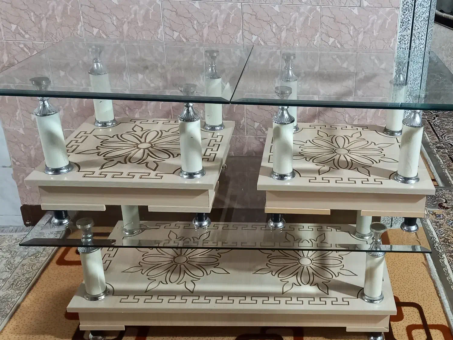 میز جلو مبلی|مبلمان خانگی و میز عسلی|شاهین دژ, |دیوار