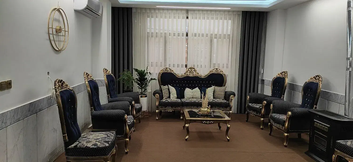 مبل سلطنتی نه نفره|مبلمان خانگی و میز عسلی|شهرکرد, |دیوار