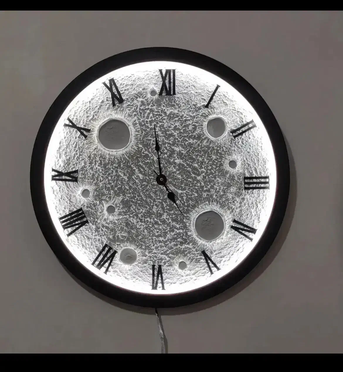 تابلو ماه پتینه ساعت و ایینه|ساعت دیواری و تزئینی|شیراز, نصر|دیوار