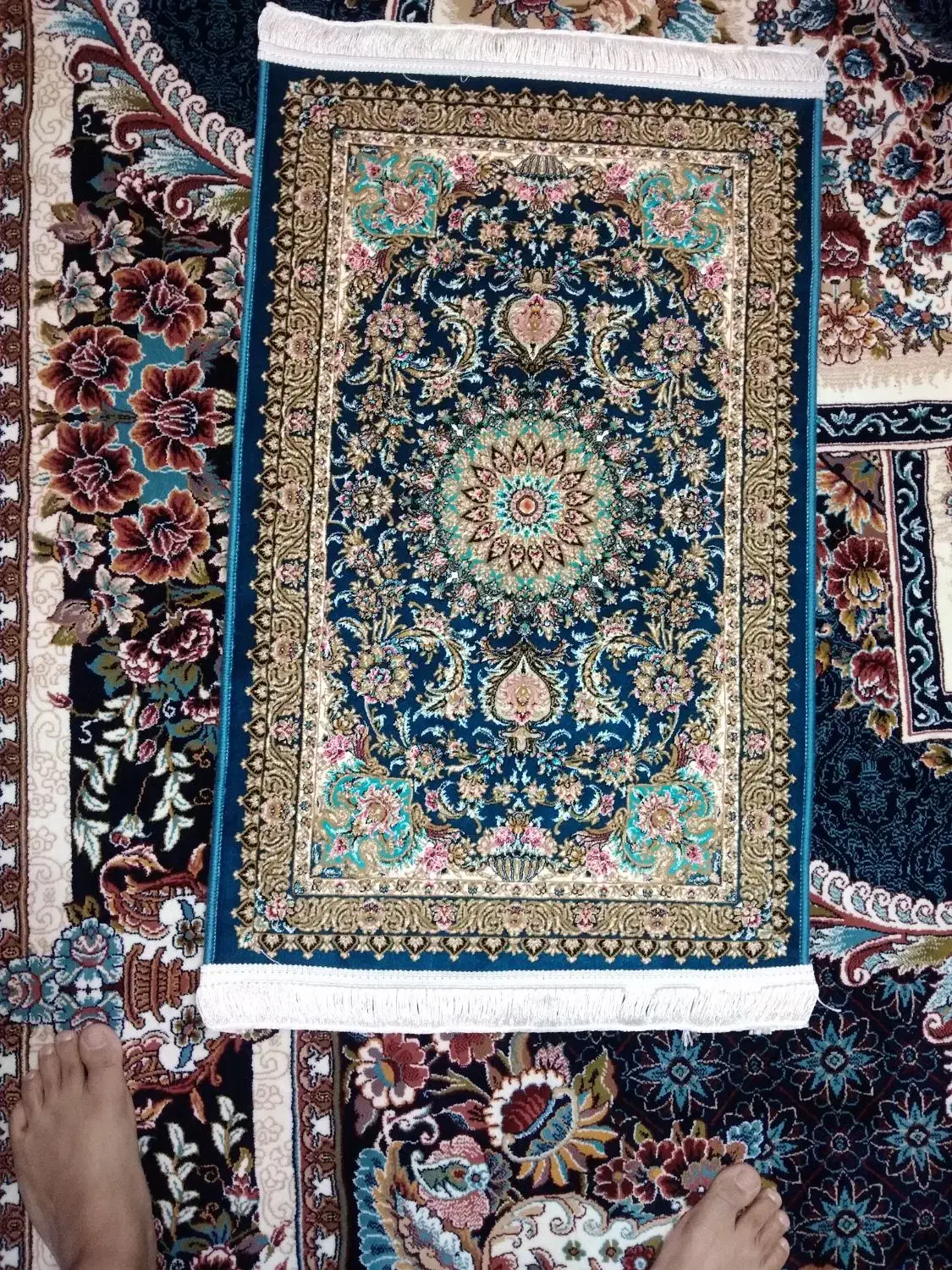 دم دری قالی 3عدد 50در 80|فرش|خمینیشهر, |دیوار