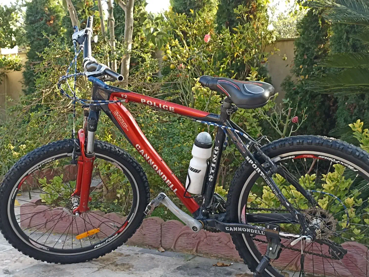 دوچرخه پلیس|دوچرخه، اسکیت، اسکوتر|چمستان, |دیوار