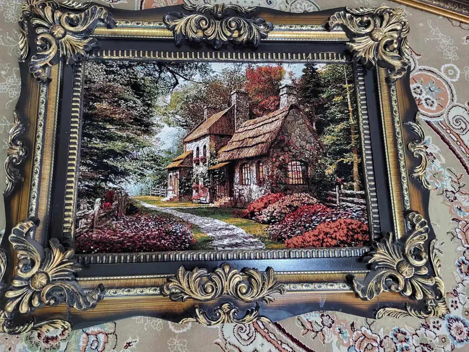 تابلو فرش|تابلو فرش|کرمانشاه, |دیوار