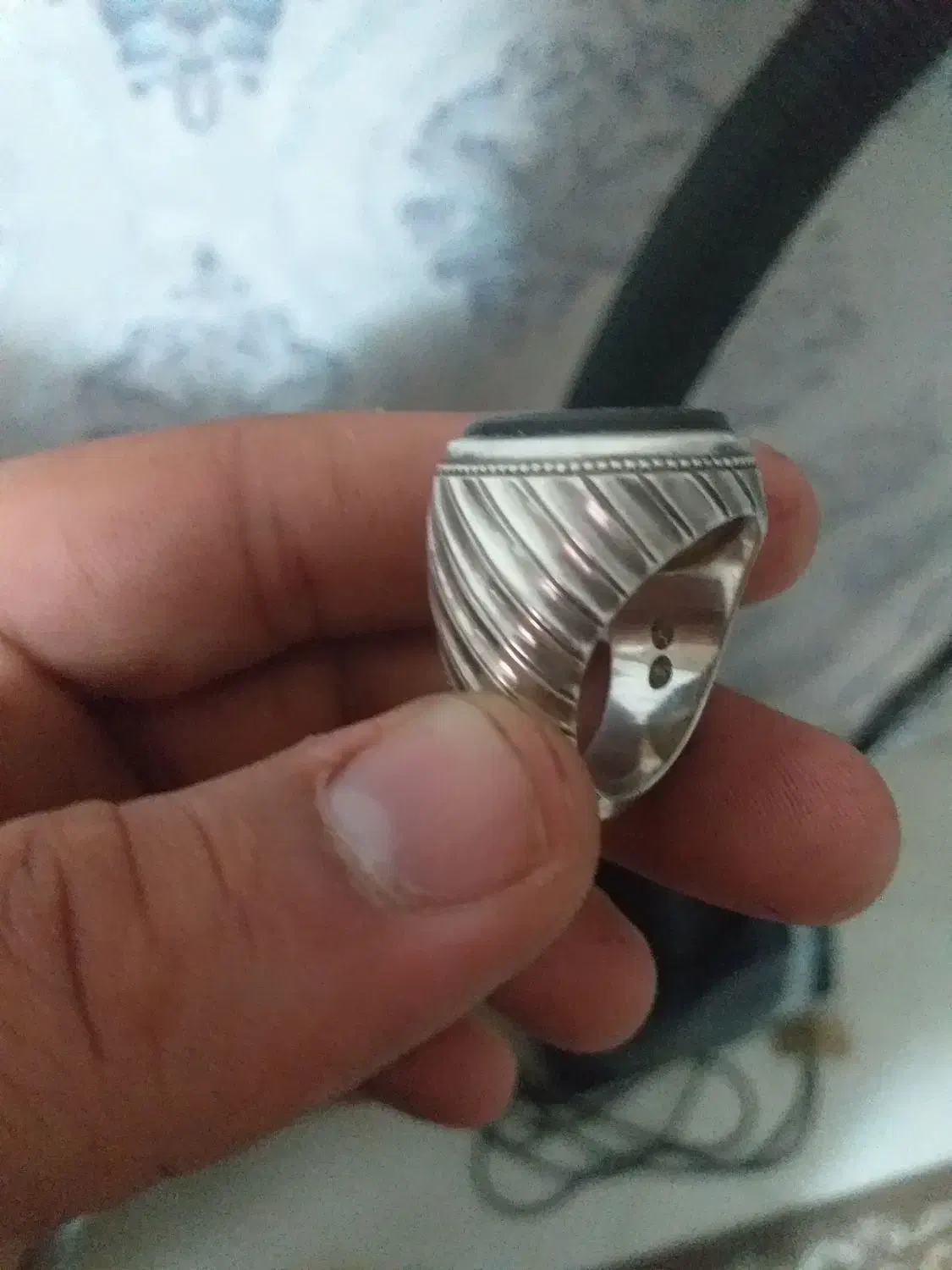 انگشتر نقره|زیورآلات و اکسسوری|محلات, |دیوار