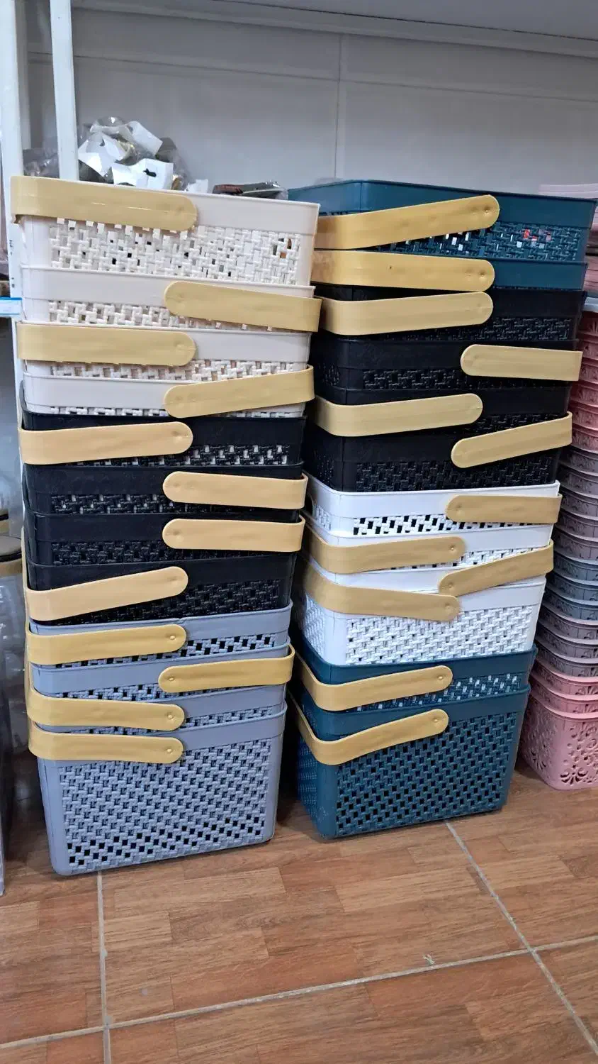 سبد ایکیا مربع|صنایع دستی و سایر لوازم تزئینی|قم, ولیعصر|دیوار