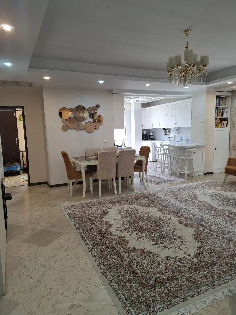 رهن اپارتمان95مترسالن پرده خورفول ششم نیروهوایی