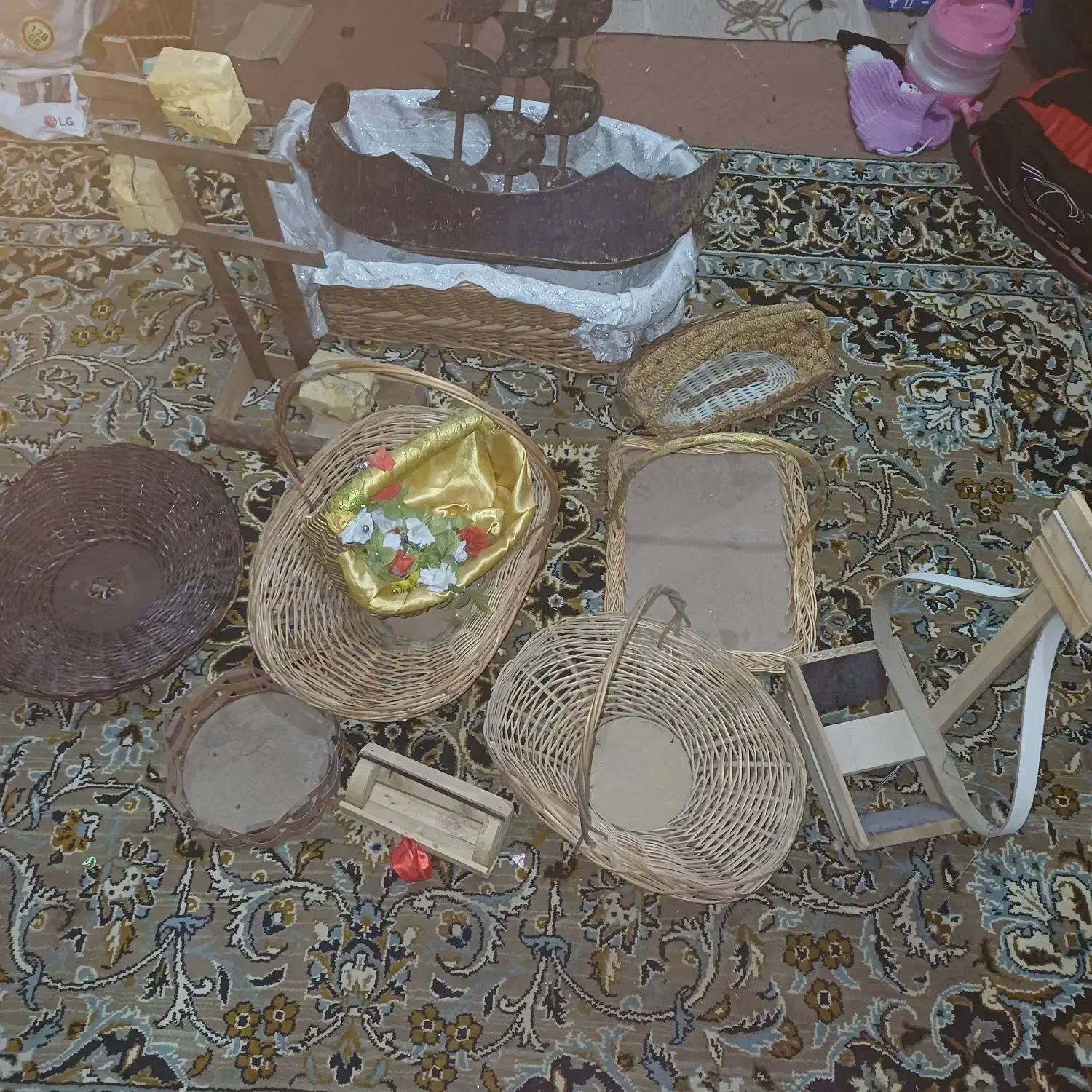 سبد یلدایی دیزاین زیبا|صنایع دستی و سایر لوازم تزئینی|برخوار, |دیوار