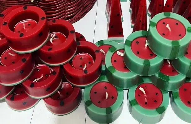 شمع های یلدایی تک به قیمت عمده|صنایع دستی و سایر لوازم تزئینی|ملایر, |دیوار