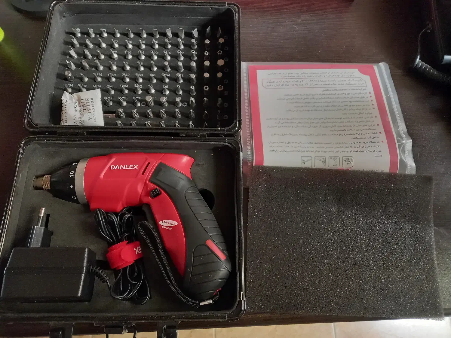 پیچ گوشتی شارژی مارک دنلکس مدل DX-6136|ابزارآلات|تهران, شهرک گلها|دیوار