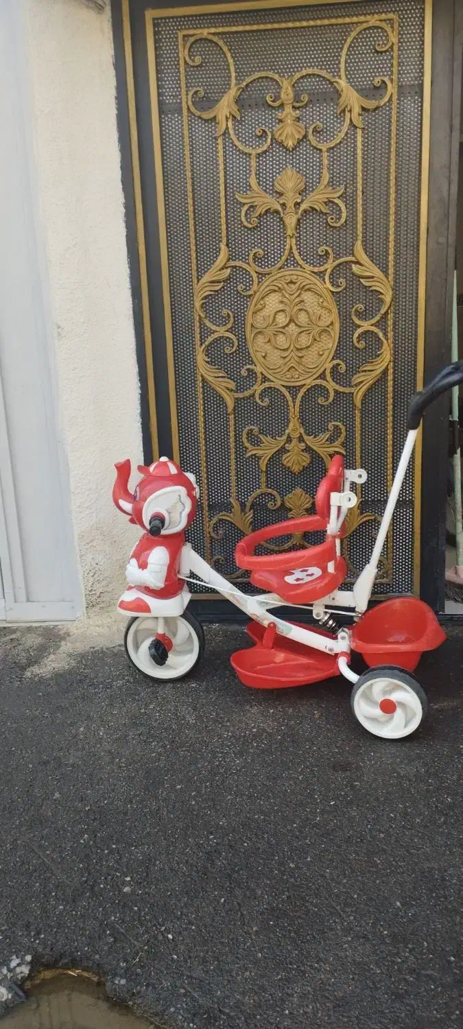 سه چرخه عروسکی ودوچرخه16|دوچرخه، اسکیت، اسکوتر|قدس, شهر‌قدس|دیوار