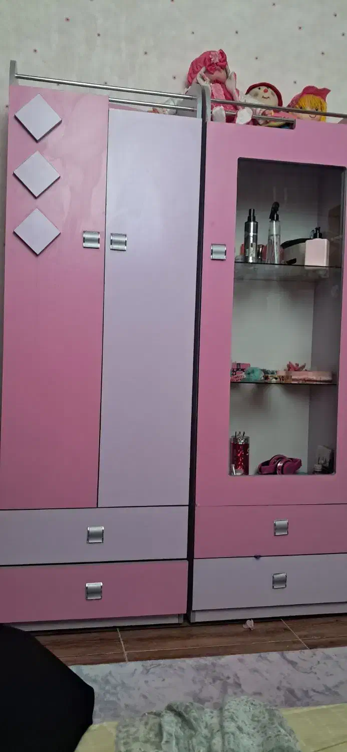 کمد ست دخترانه|بوفه، ویترین، کنسول|خمینی‌شهر, |دیوار