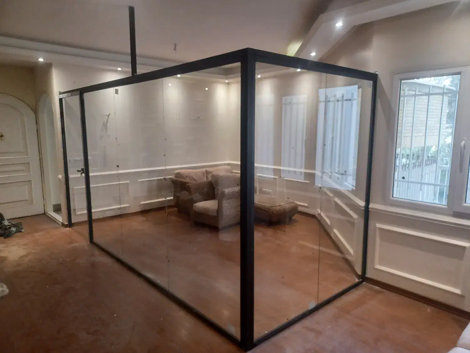 پارتیشن شیشه ای|خدمات پیشه و مهارت|تهران, علم و صنعت|دیوار