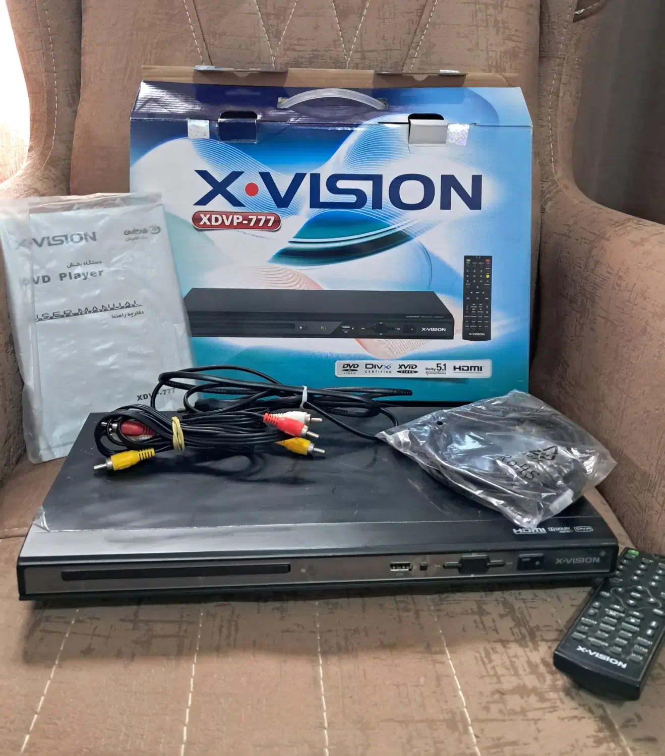دستگاه DVD X.visiol|پخش‌کننده DVD و ویدیو|یزد, |دیوار