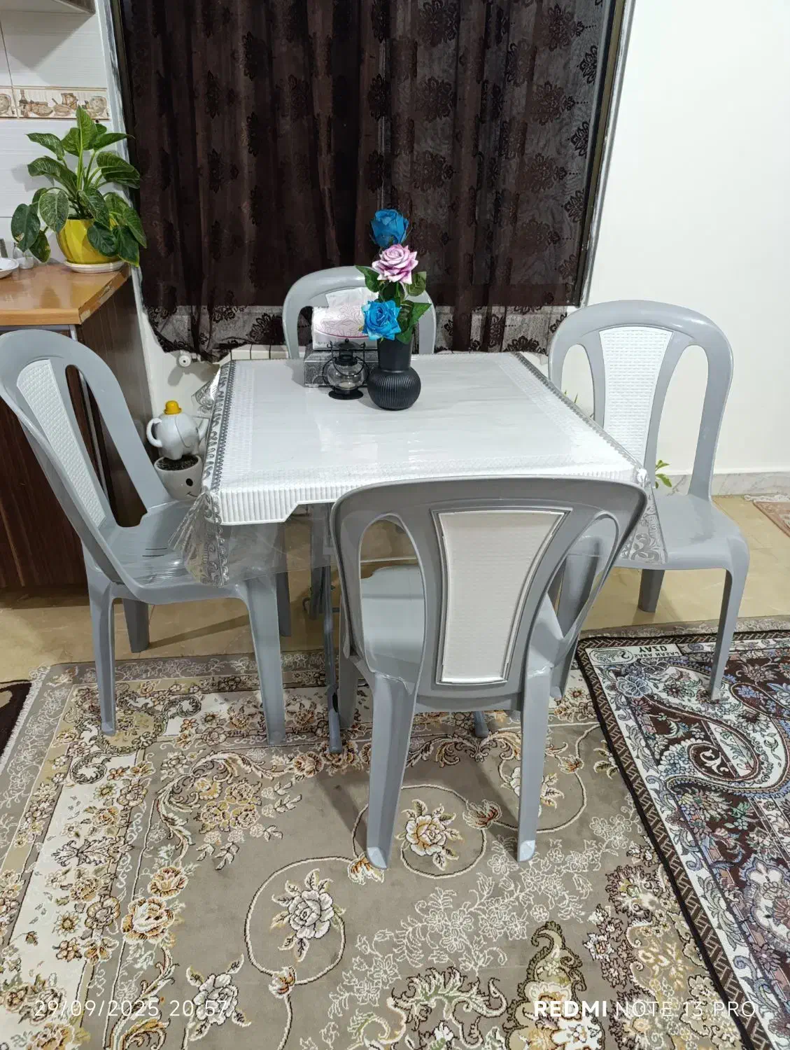 میز ناهارخوری ۴نفره نو|میز و صندلی غذاخوری|تنکابن, |دیوار