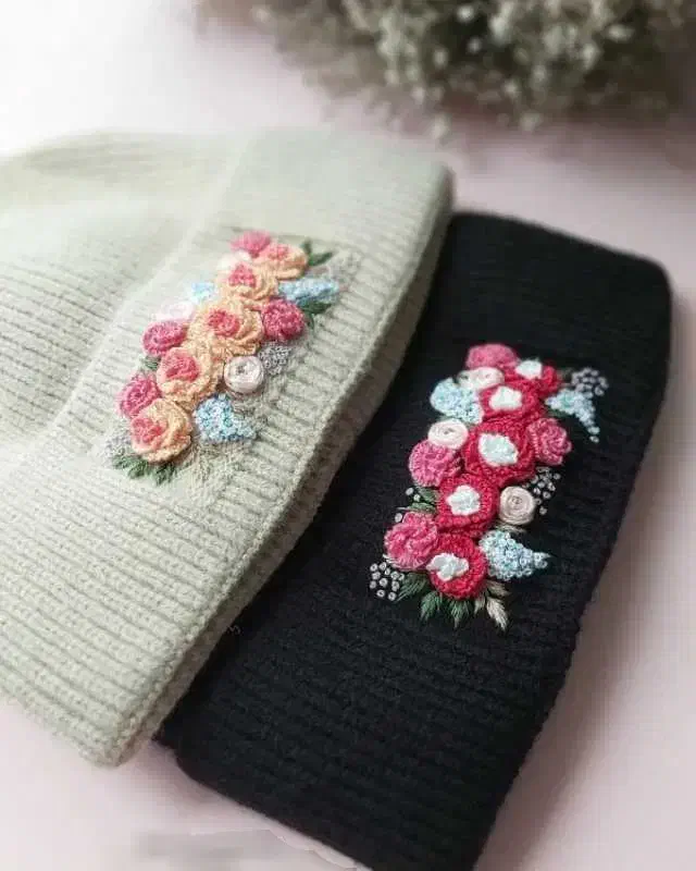 شال وکلاه بافت گلدوزی وساده|لباس|زنجان, |دیوار