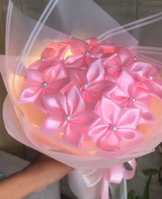 دسته گل های روبانی|گل مصنوعی|اردبیل, |دیوار