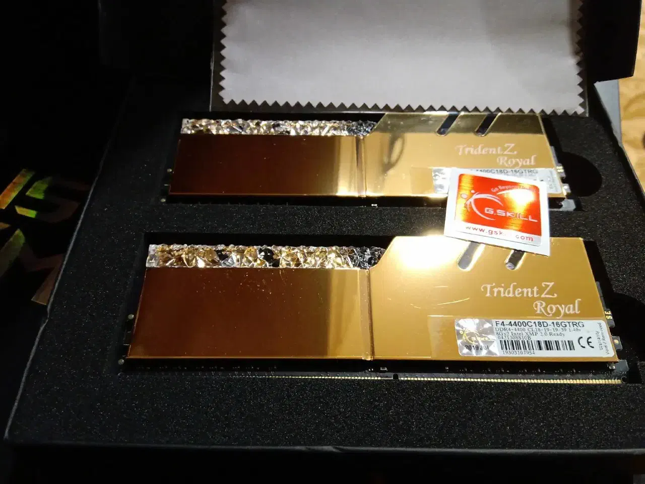 رم g skill trident z royal gold جی اسکیل|قطعات و لوازم جانبی رایانه|مبارکه, |دیوار