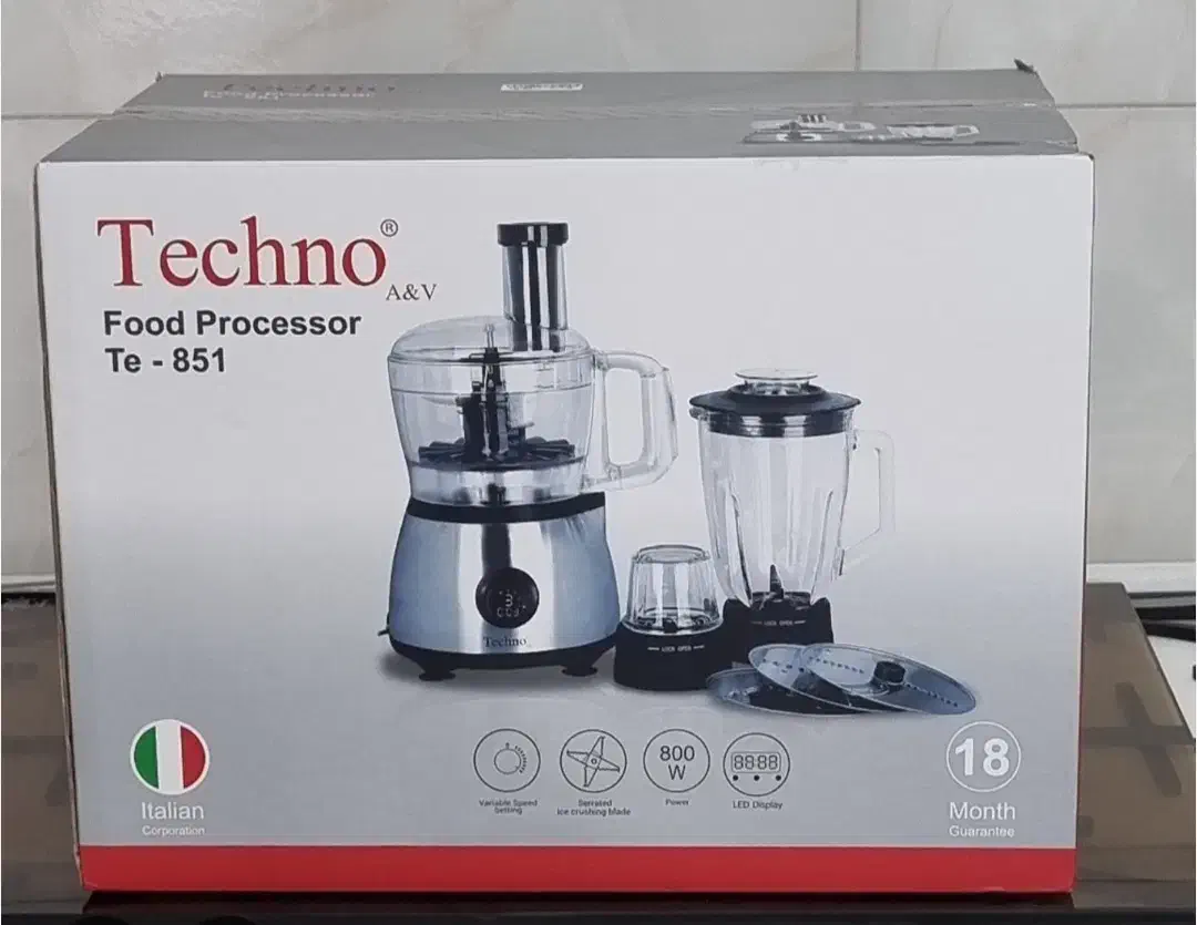 غذاساز سه کاره تکنو|خردکن، آسیاب، غذاساز|زنجان, |دیوار