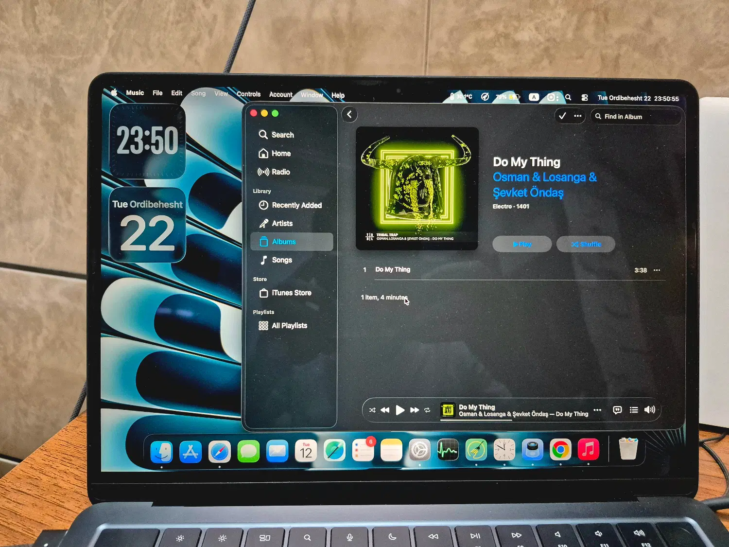 Macbook air 512ssd m2|رایانه همراه|کرمان, |دیوار