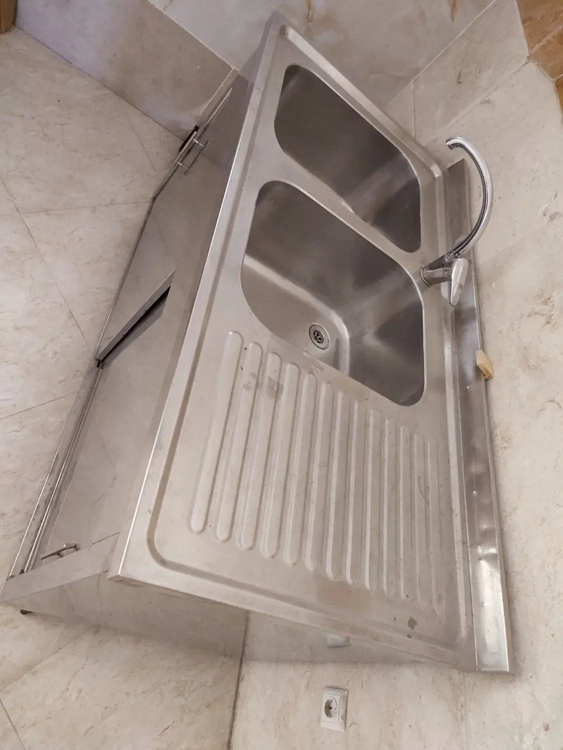 سینک صنعتی ( تمام استیل نگیر)|کافی‌شاپ و رستوران|قم, پردیسان|دیوار