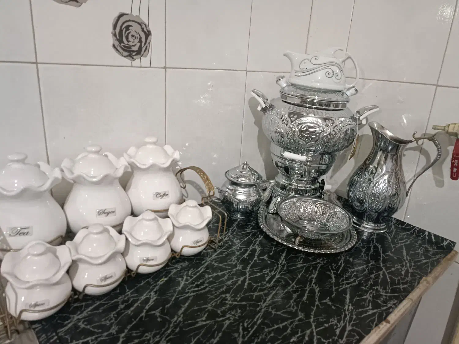 سماور سه کاره ماهان قاسم نژاد|سماور، چای‌ساز، قهوه‌ساز|مشهد, موعود|دیوار