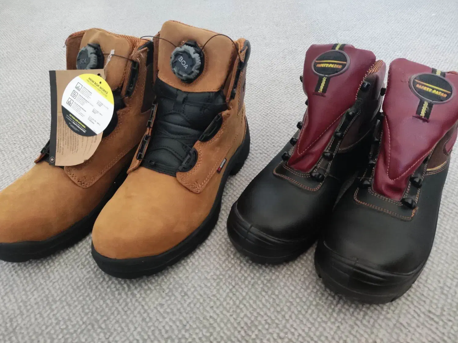 کفش ایمنی|کیف، کفش، کمربند|اهواز, سپیدار|دیوار