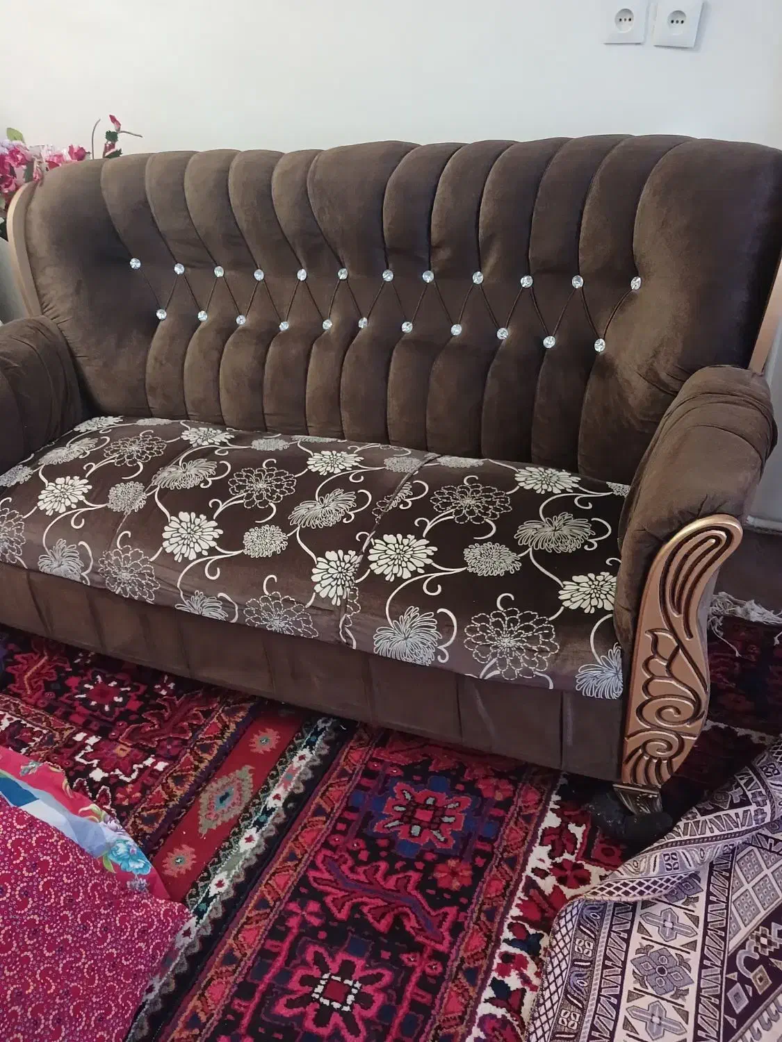 مبل ۷نفره|مبلمان خانگی و میز عسلی|اهر, |دیوار