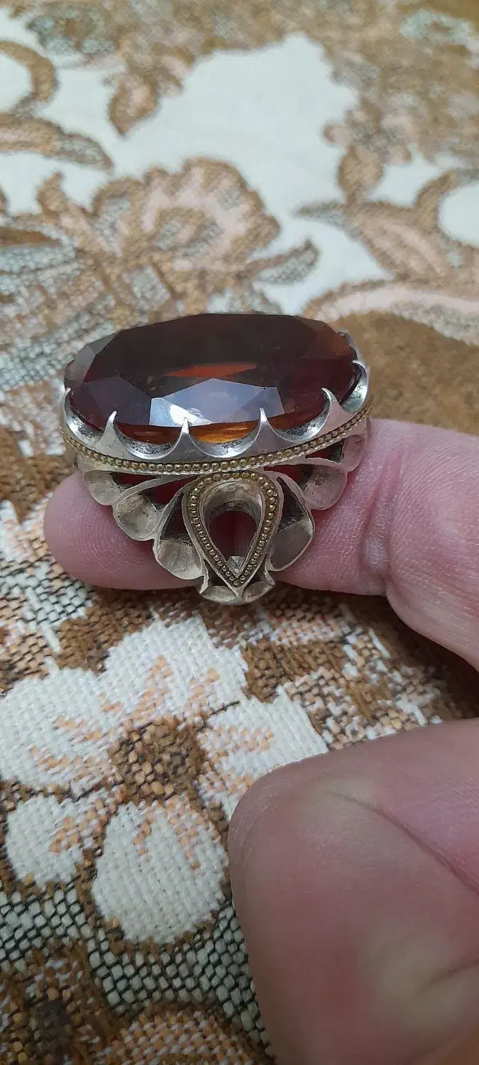 انگشترنقره کلکسیونی عتیقه|کلکسیون اشیاء عتیقه|کرمانشاه, |دیوار