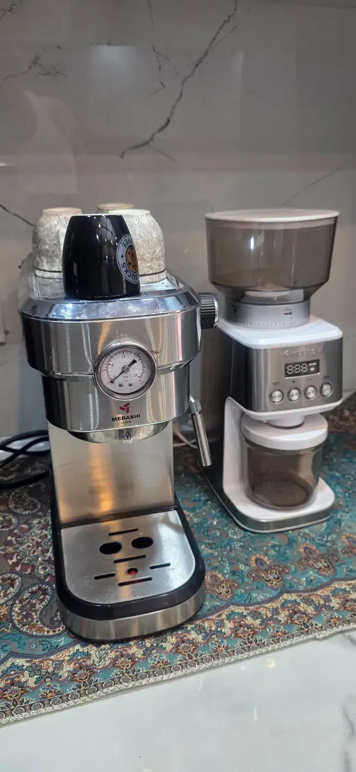 فروش اسپرسوساز و آسیاب قهوه|سماور، چایساز، قهوهساز|رحیمآباد, |دیوار