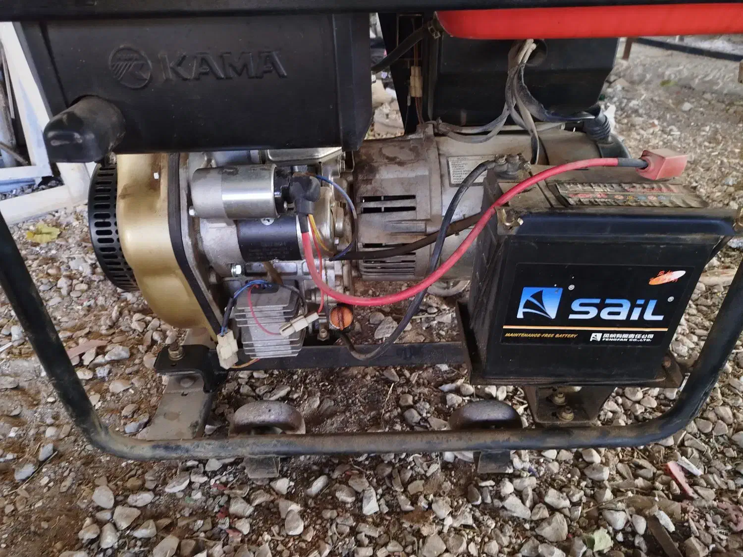 موتور برق دیزل کاما کم کار|ماشین‌آلات صنعتی|کرمانشاه, |دیوار