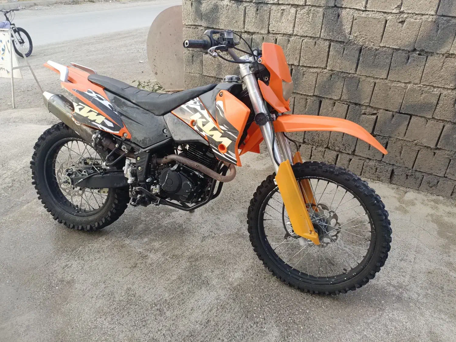 موتور ktm250|موتورسیکلت|سیلوانه, |دیوار
