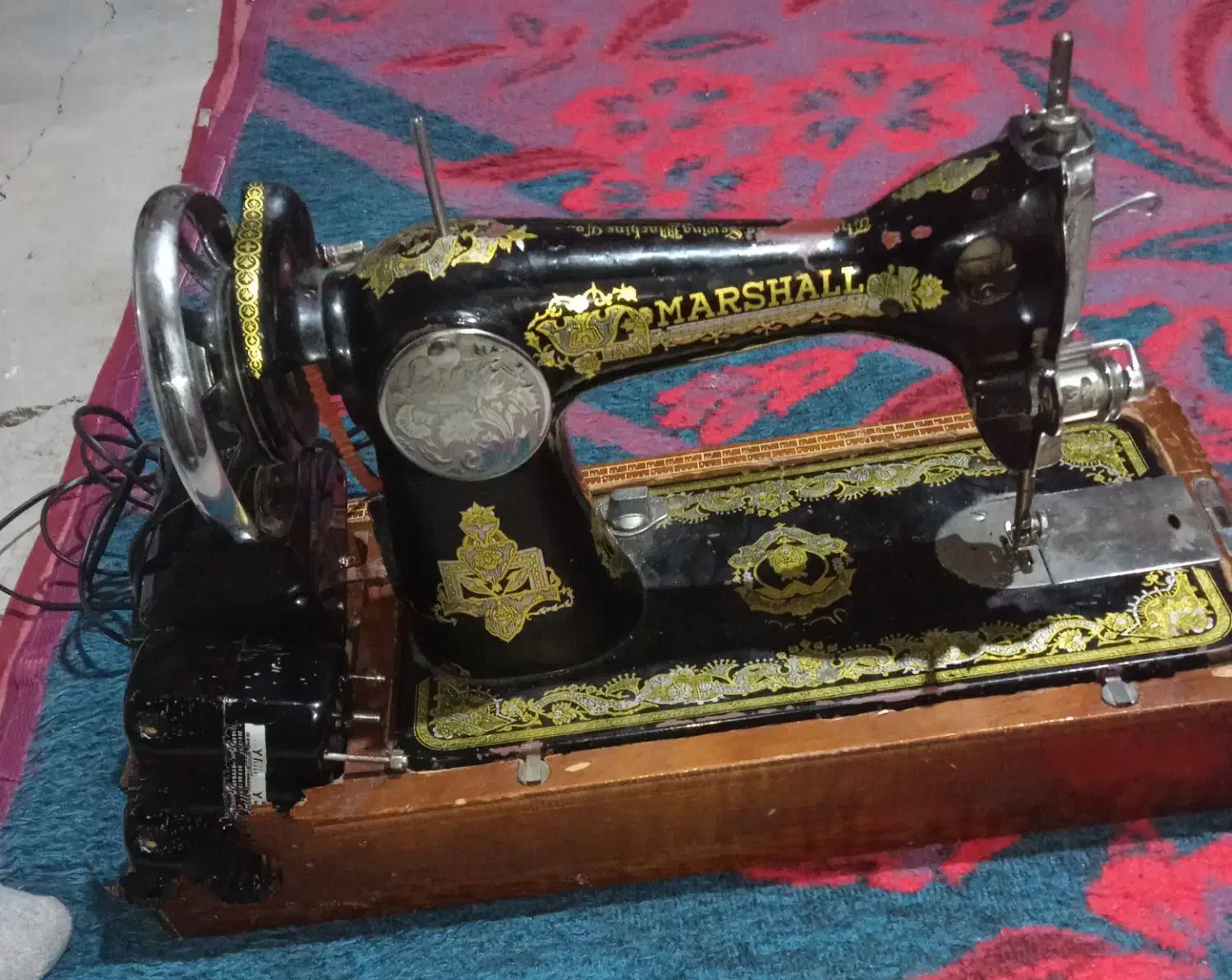 چرخ خیاطی برقی مارشال|چرخ خیاطی و ریسندگی|مشهد, هفت تیر (نه دره)|دیوار