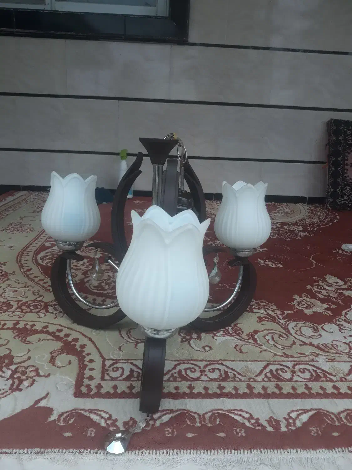 فروش لوستر|لوستر و چراغ آویز|رشت, یخسازی|دیوار