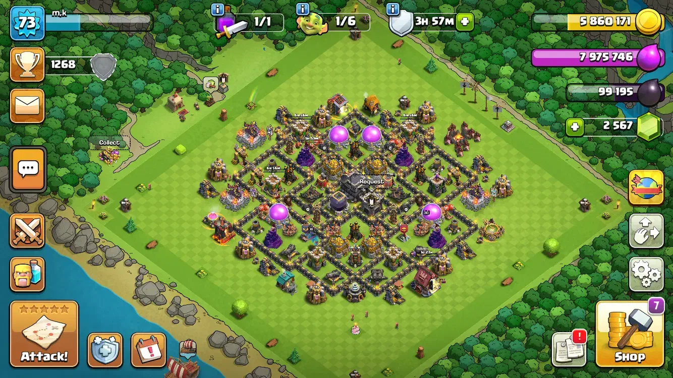 کلش تاون هال 9|کنسول، بازی ویدئویی و آنلاین|نوشهر, |دیوار