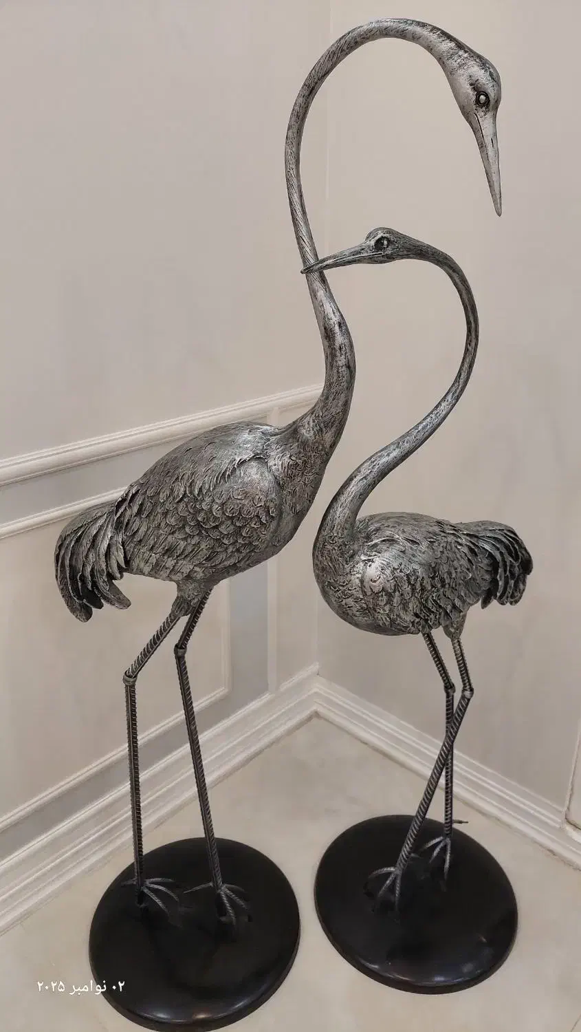 تندیس قوهای زیبا (طوسی رنگ)|مجسمه، تندیس، ماکت|مشهد, رضاشهر|دیوار