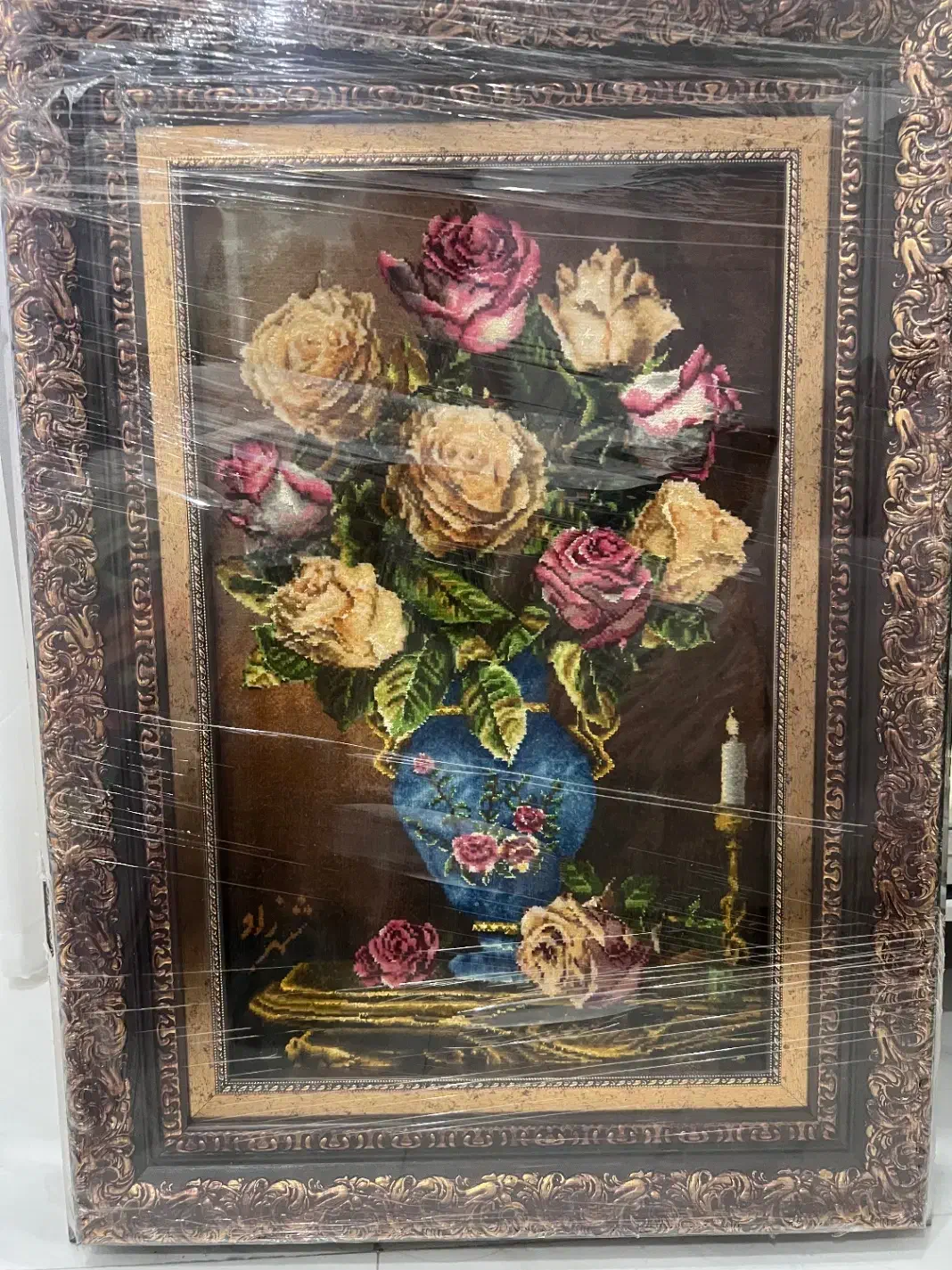 تابلو فرش دستبافت نو|تابلو فرش|کرج, دولتآباد|دیوار