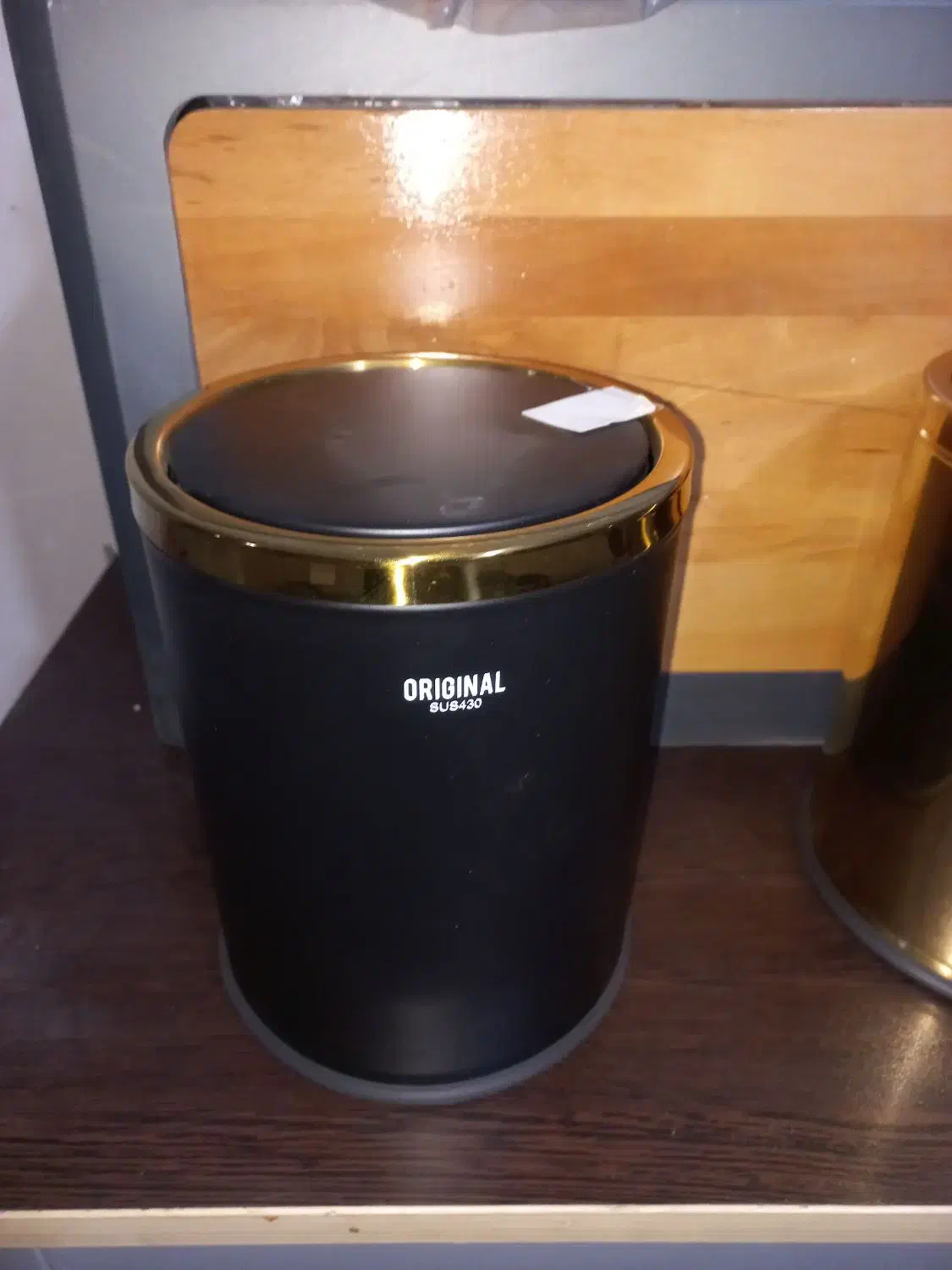 سطل تک طلایی مشکی|لوازم نظافت|تهران, قصر فیروزه ۲|دیوار