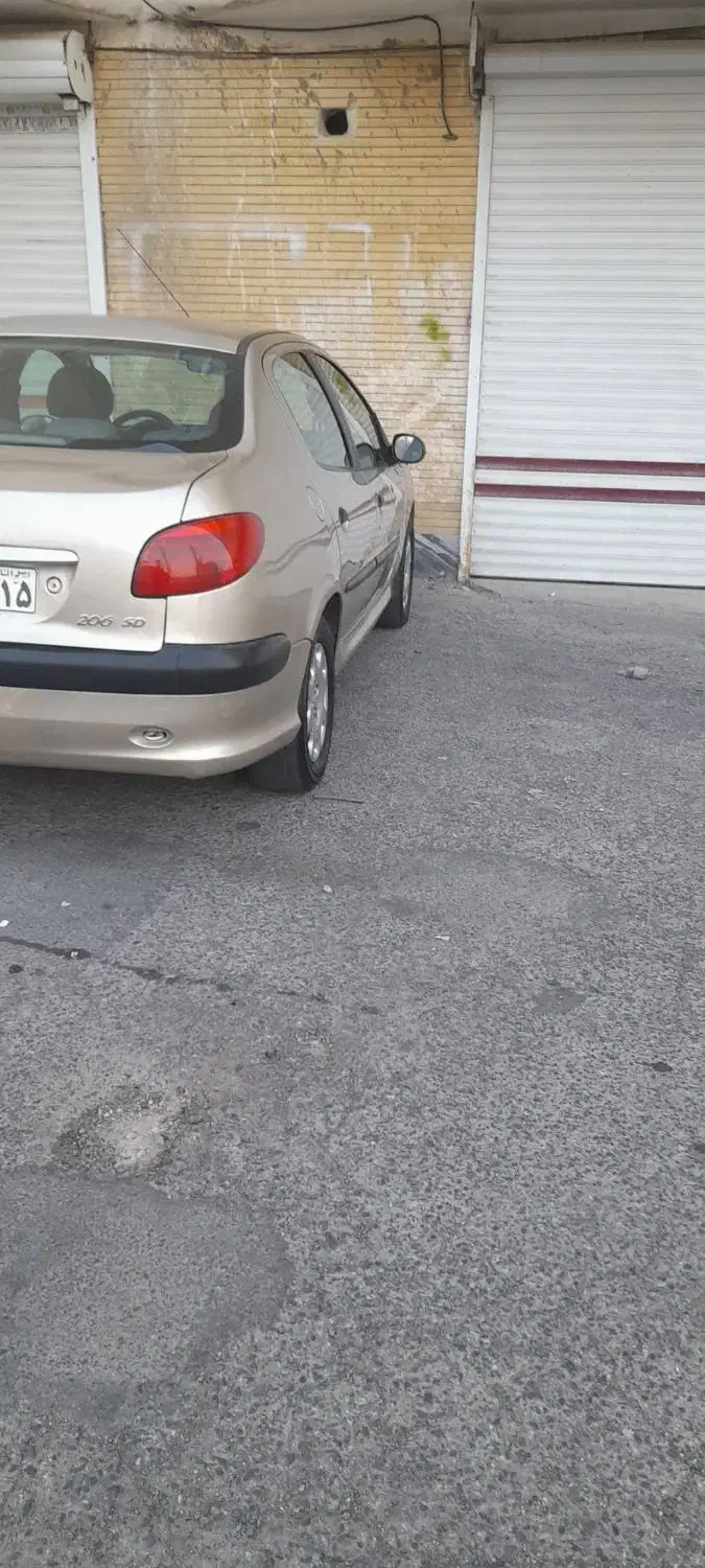 پژو۲۰۶مدل ۸۷v10فول اپشن دوگانه کارخانه|خودرو سواری و وانت|تبریز, |دیوار