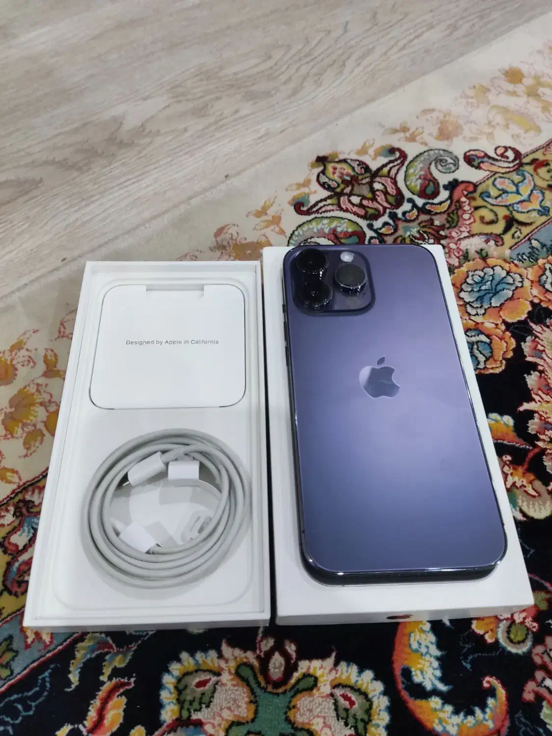 ایفون 14 promax باتری 100 آک|موبایل|اهواز, نادری|دیوار