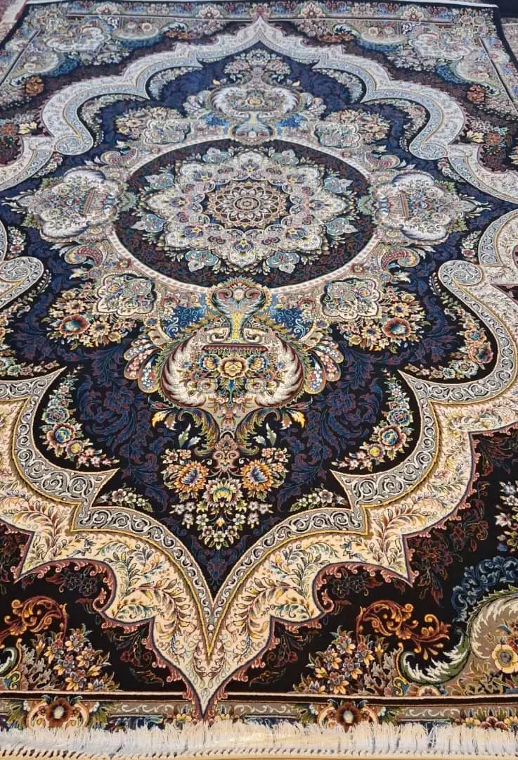 فروش دو تخته فرش ۹متری|فرش|گلپایگان, |دیوار