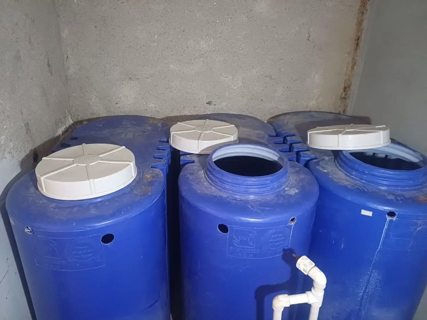 مخزن آبی ۵۰۰لیتری|مصالح و تجهیزات ساختمان|محمدیه-قزوین, |دیوار