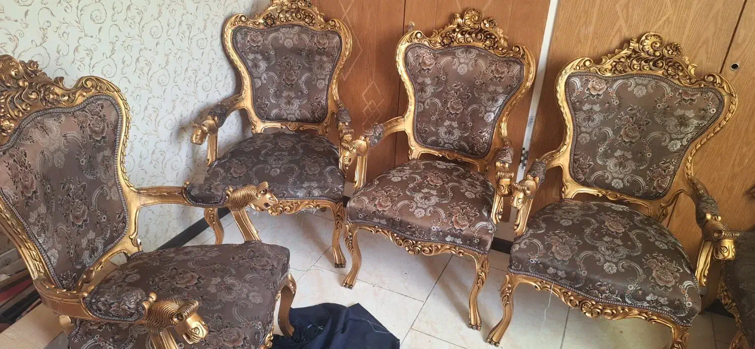 مبل سلطنتی|مبلمان خانگی و میز عسلی|مشکین‌دشت, |دیوار