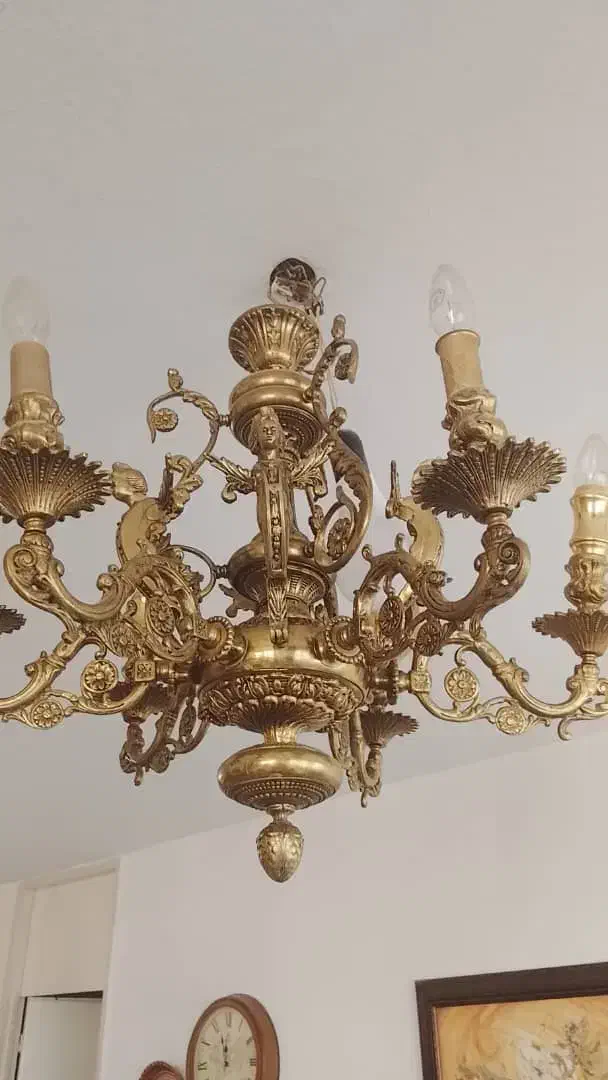 خریدار لوسترهای برنزدرکل مناطق تهران|لوستر و چراغ آویز|تهران, لویزان|دیوار