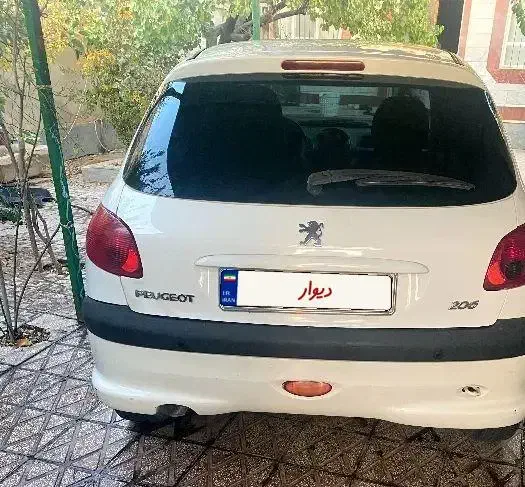 206 تیپ2مدل94|خودرو سواری و وانت|اسفراین, |دیوار