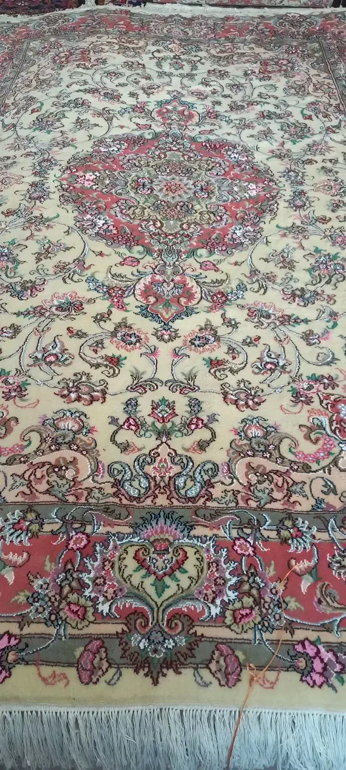 فرش دستبافت جفت ۶ متری رج ۴۰ طرح علیا|فرش|تبریز, |دیوار