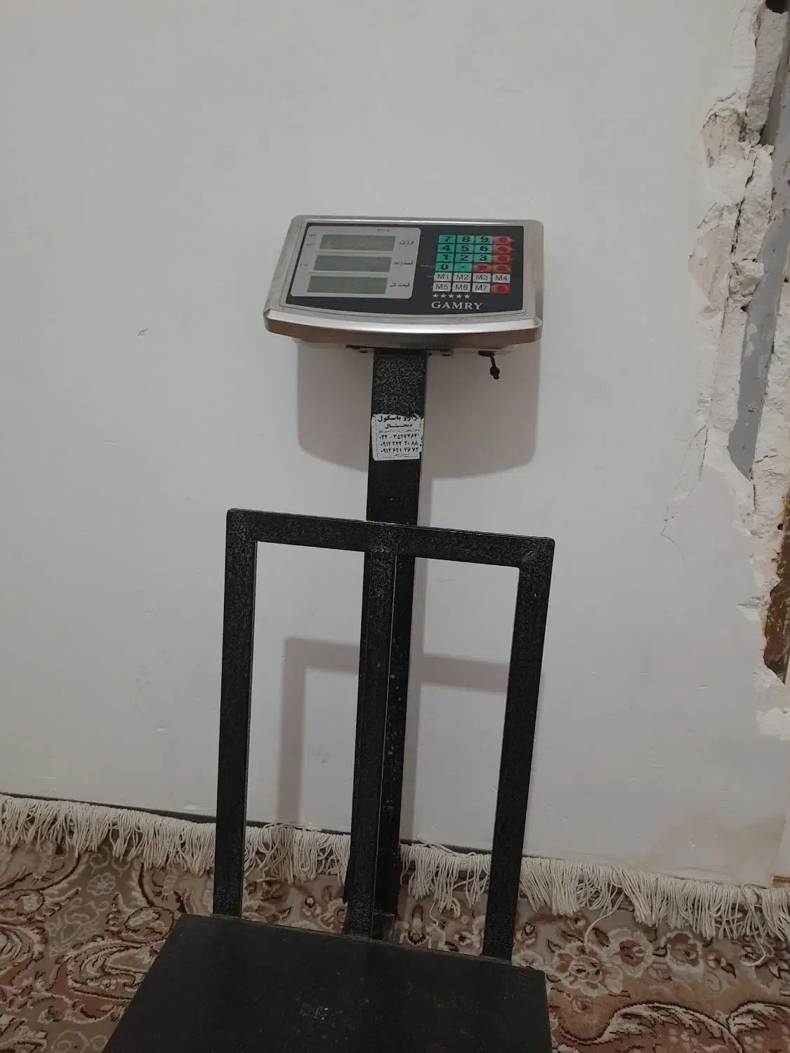 باسکول دیجیتال صد کیلویی|ابزارآلات|ابهر, |دیوار