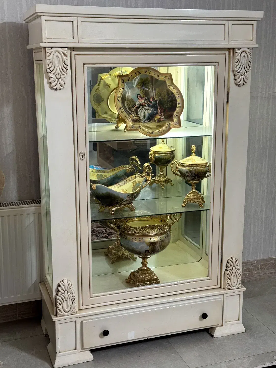 بوفه|بوفه، ویترین، کنسول|کاشمر, |دیوار