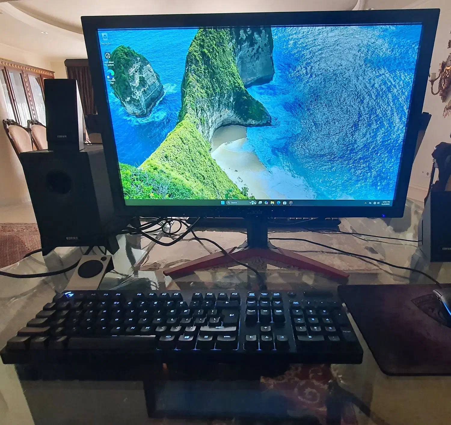 فروش فوری کامپیوتر رومیزی به همراه همه قطعات جانبی|رایانه رومیزی|تبریز, |دیوار