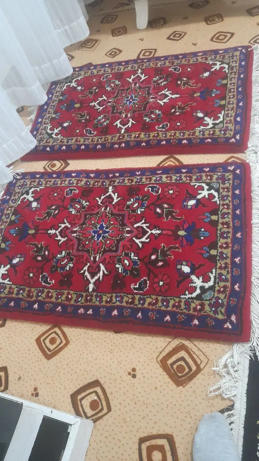 یک جفت پا دری|گلیم، جاجیم، گبه|مشگین شهر, |دیوار